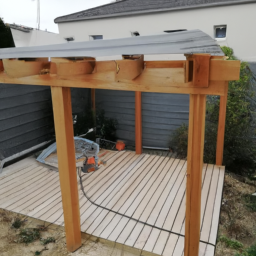 Réparation de toiture de pergola en acier Grande-Synthe